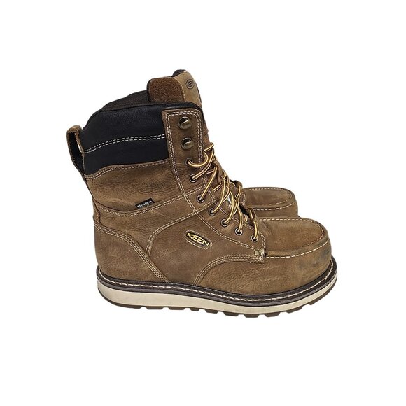 KEEN Men's 8 Inch Cincinnati Composite Toe Waterproof 1025690 Work Boot 11D - Picture 2 of 8